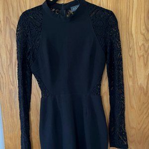 ASTR Black Long sleeve lace dress - size small